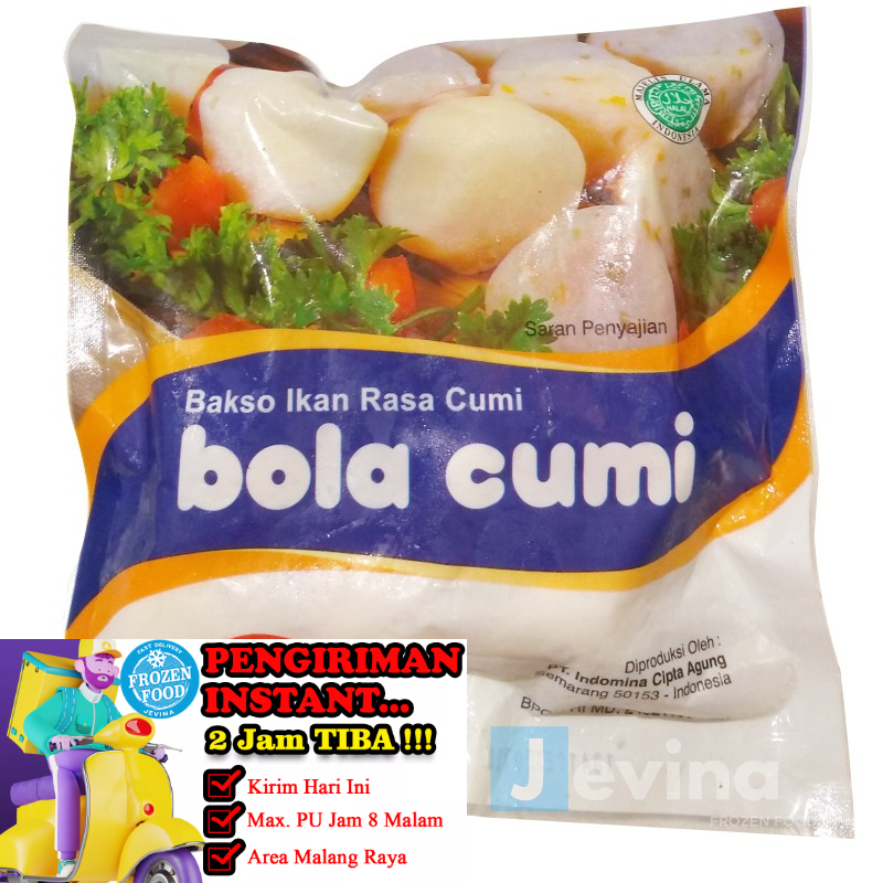 

Minaku Bola Cumi 500g (Bakso Cumi)