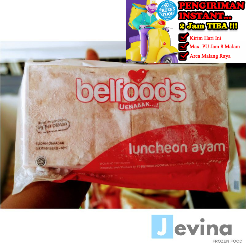 

Kornet Ayam Belfoods Luncheon 450gr