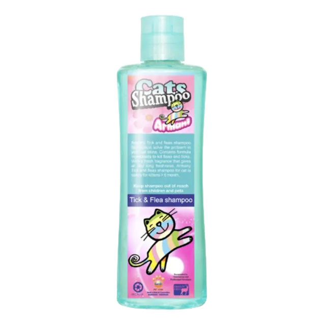 Shampo kucing anti kutu Armani / Tick &amp; Flea Shampoo 200ml