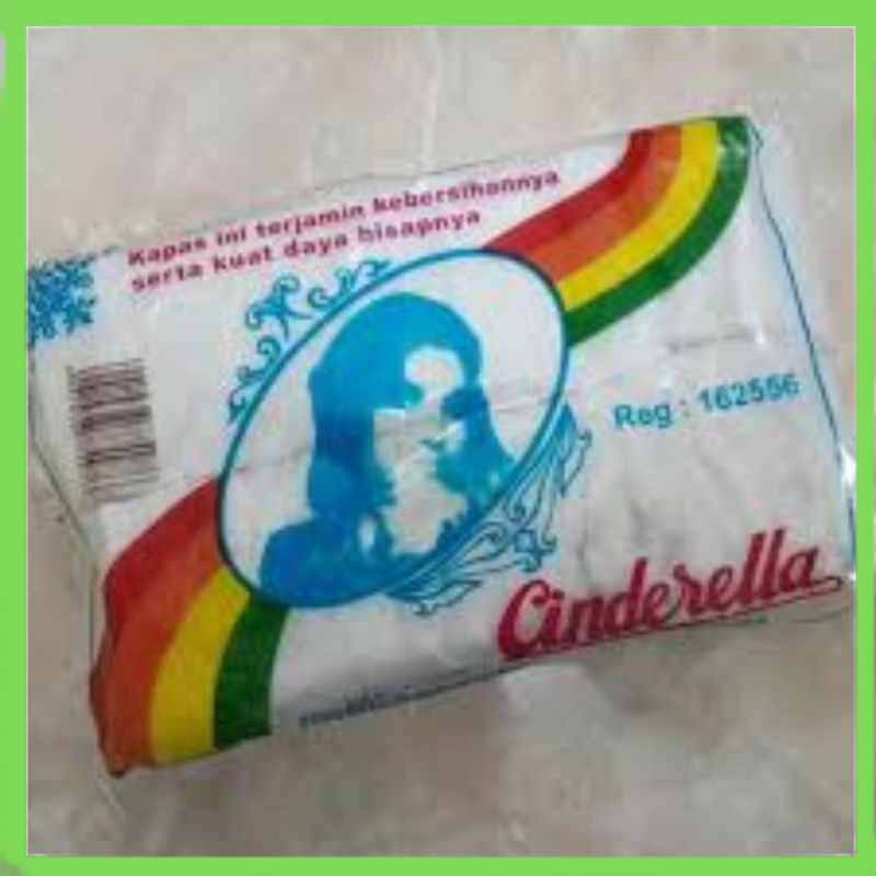 Cinderella Kapas Steril - 40 gr- Pembersih Wajah - Kapas Kecantikan