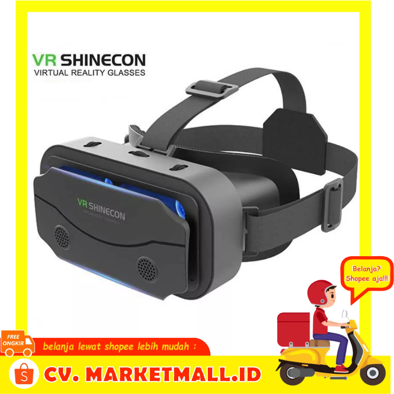 VR Box 3D IMAX Giant Screen Virtual Reality Glasses Kesesuaian Smartphone 4.7 inch Sampai 7 inch Shinecon G13 - 7RTHOJBK