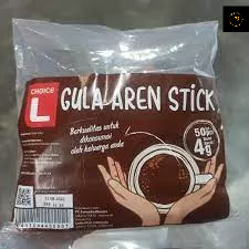 

CHOICE L GULA AREN STICK 50 PCS X 4 GR