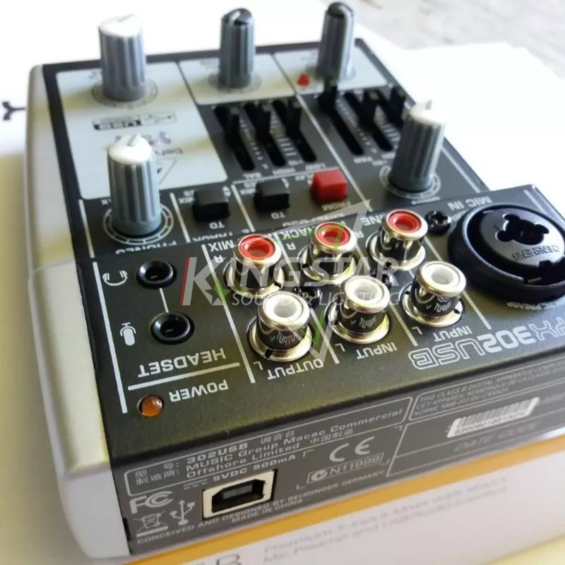 Mixer Behringer Xenyx 302 USB Original 302USB Audio Interface