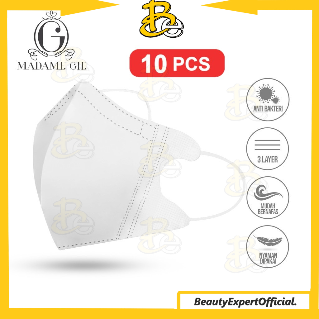 ⭐️ Beauty Expert ⭐️ Protect You Masker Madame Gie Duckbill Face Mask – Masker Isi 10 Pcs