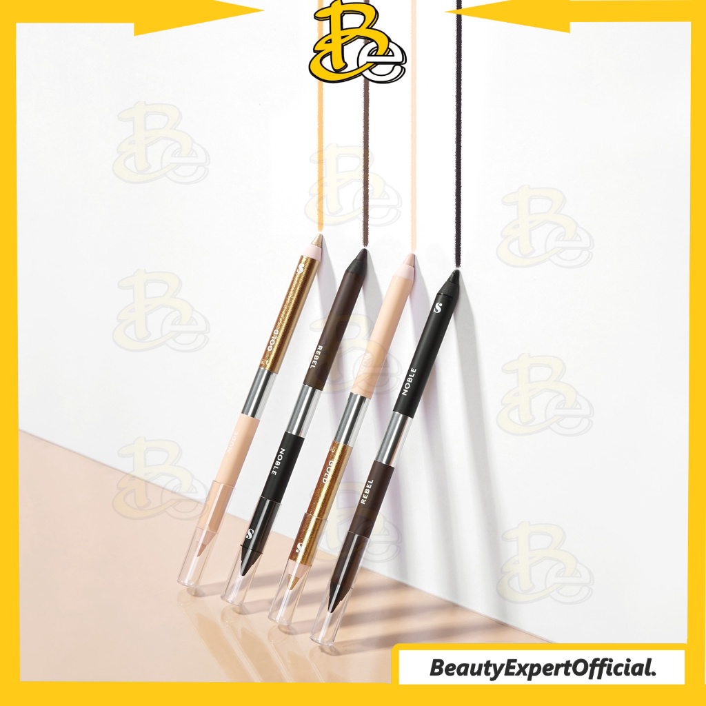 ⭐️ Beauty Expert ⭐️ SOMETHINC Eyeliner Forever Stay Waterproof  | Velvet Sugar Dual  Gel Eyeliner |
