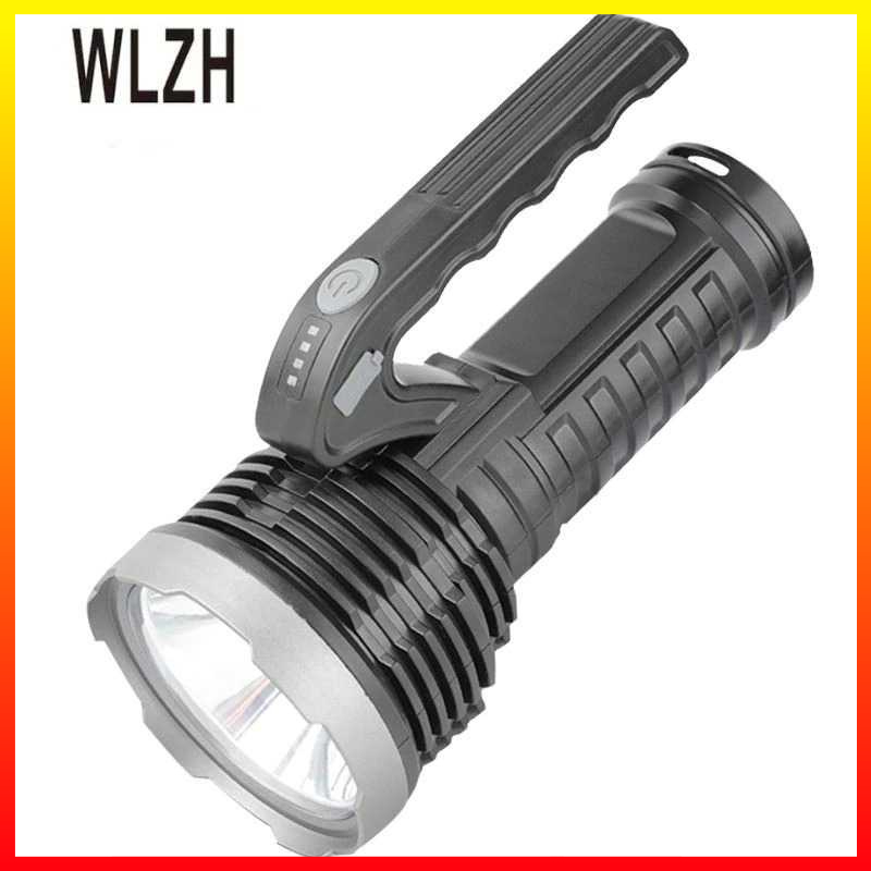 Senter LED Multifungsi USB Isi Ulang Built-In Baterai Lithium Dengan Pegangan Lampu Samping COB WLZH SL02 - 7RFL2WBK