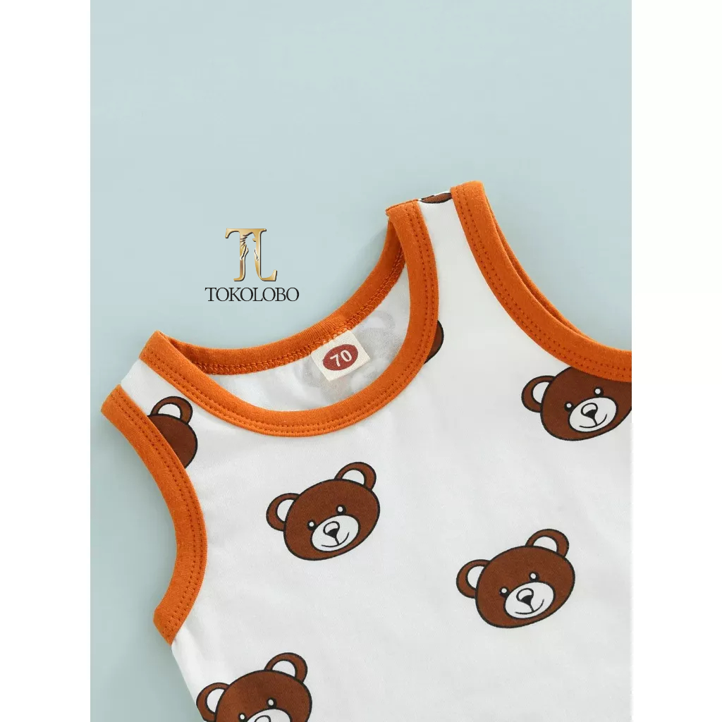 tokolobo 12.12 BIRTHDAY Set Anak Singlet RIMA