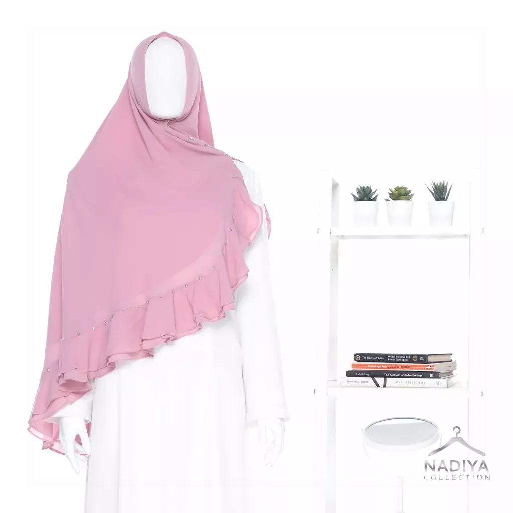 Shafira Syari - Khimar Rahina Nada Lva Syari Ceruty Premium by Nadiya
