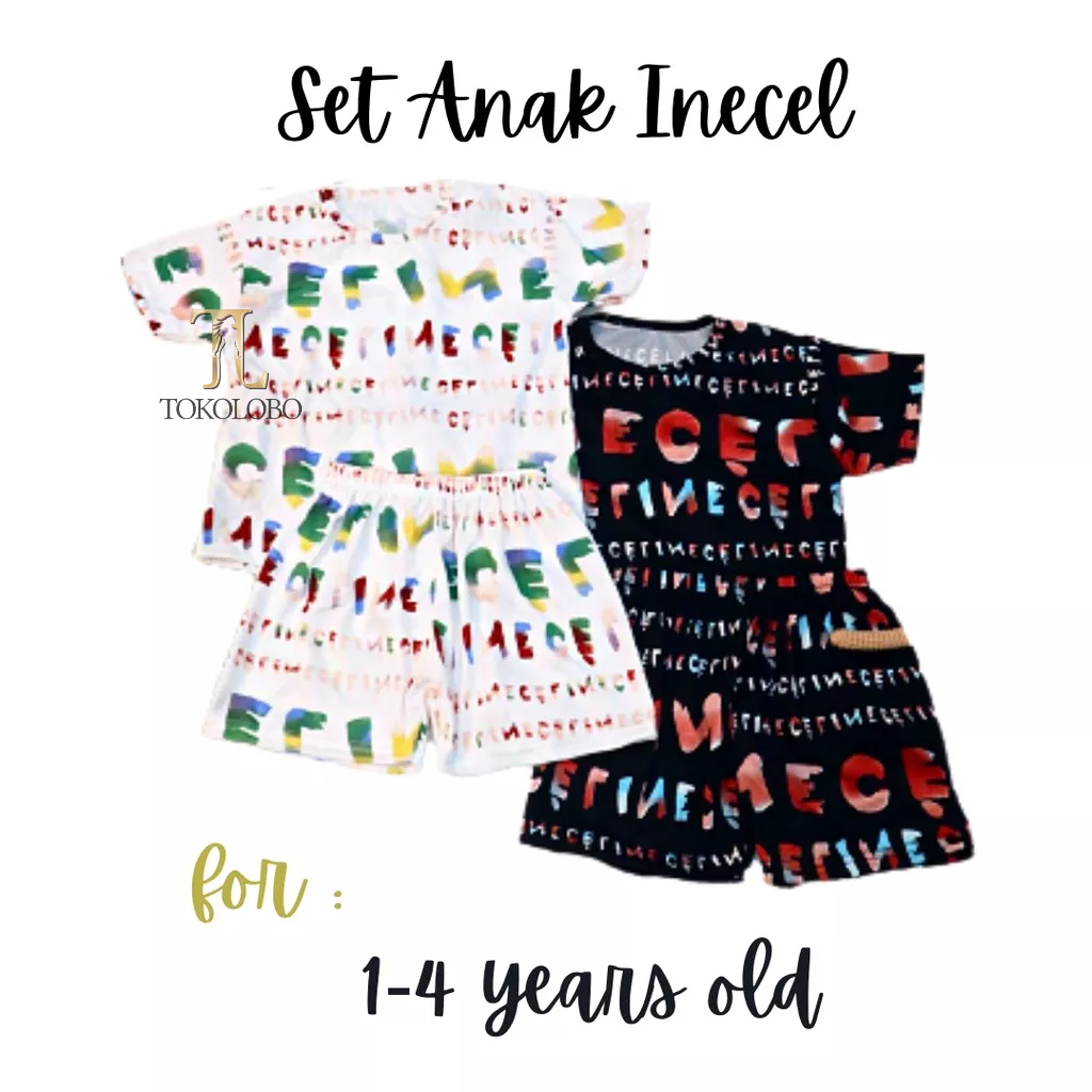 tokolobo SET Anak Inecel Unisex