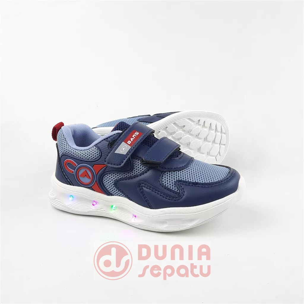 Sepatu sneakers LED anak laki-laki dans Neron 24-31