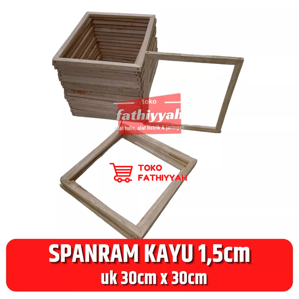 

SPANRAM KANVAS FRAME KAYU 30x30