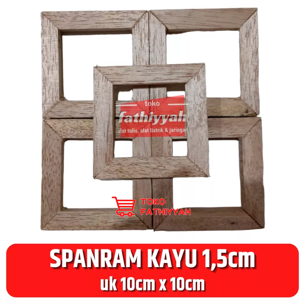

SPANRAM KANVAS FRAME KAYU 10x10