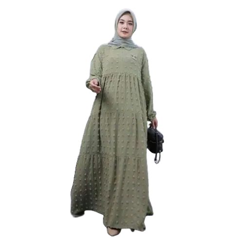 gamis crinkle uragiri rubiah