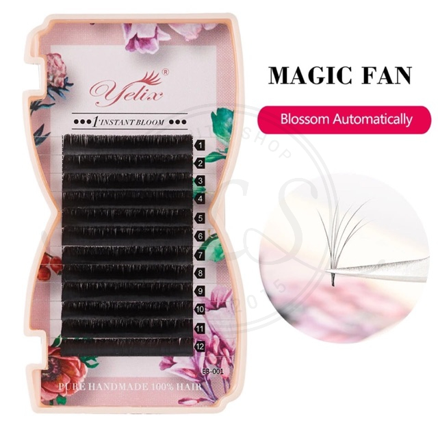 YELIX BLOSSOM LASHES MAGIC FAN SUPER SOFT/ IB PRIMER PENGUAT LEM/ PRIMER STRAWBERRY PENGUAT LEM EYELASH EXTENSION