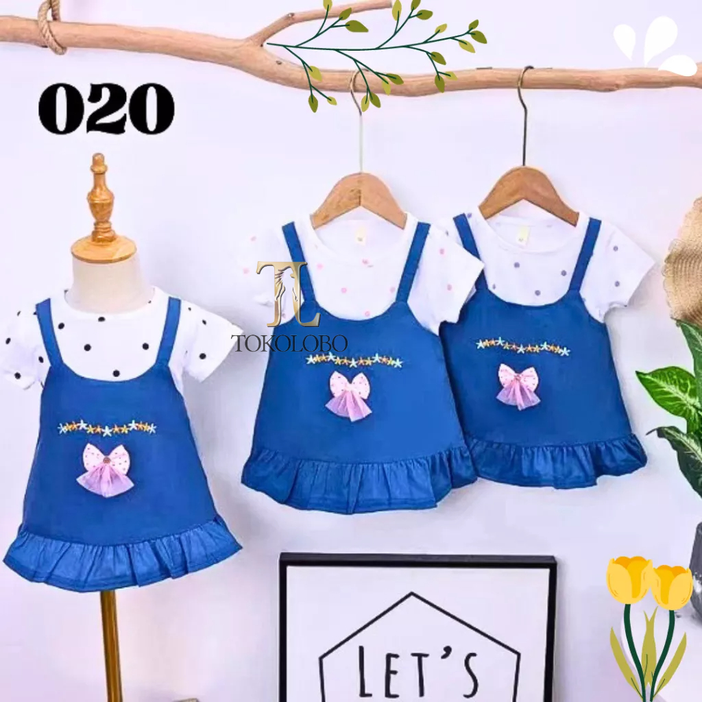 tokolobo (IMPORT) DRESS ANAK STARS KD 020