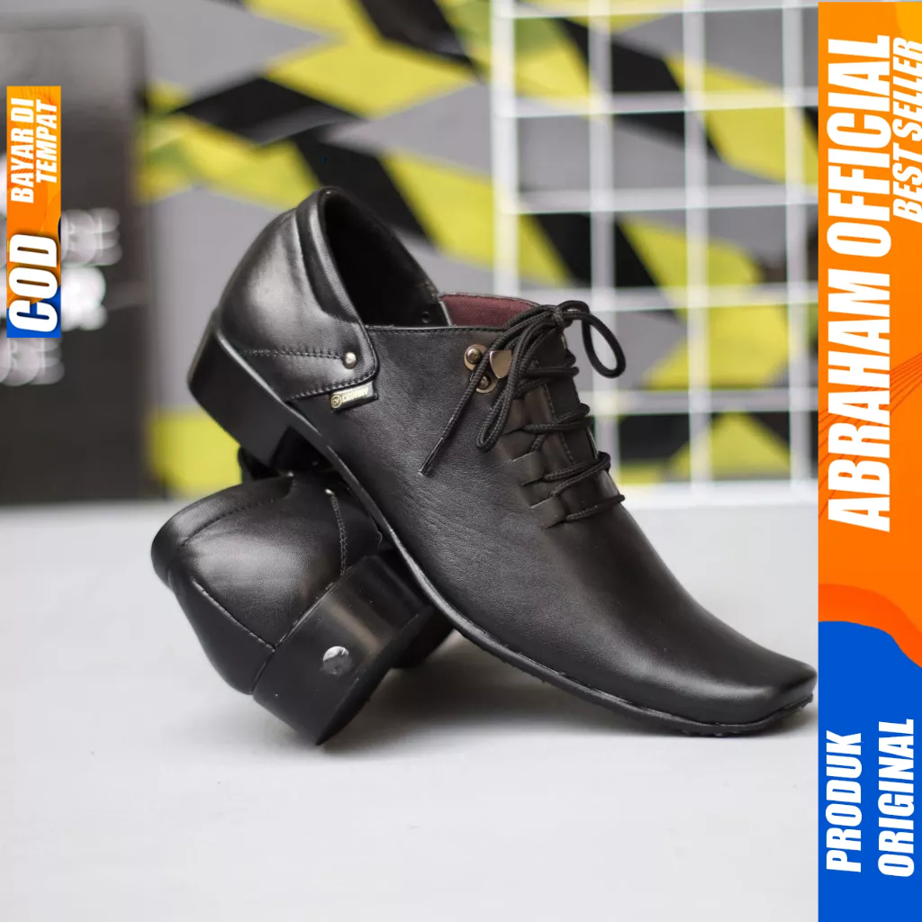 Sepatu Formal Kerja Kulit Pantofel Ukuran Besar 44 45 46 47 Pria