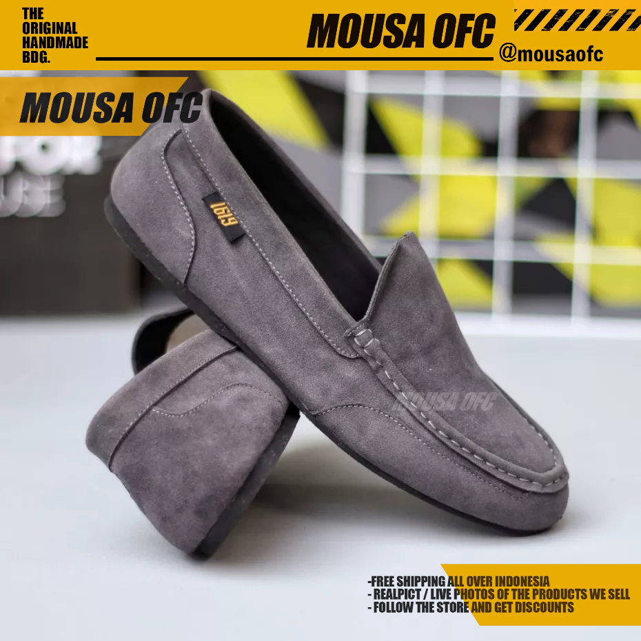 Sepatu Casual Slip On Selop Pria