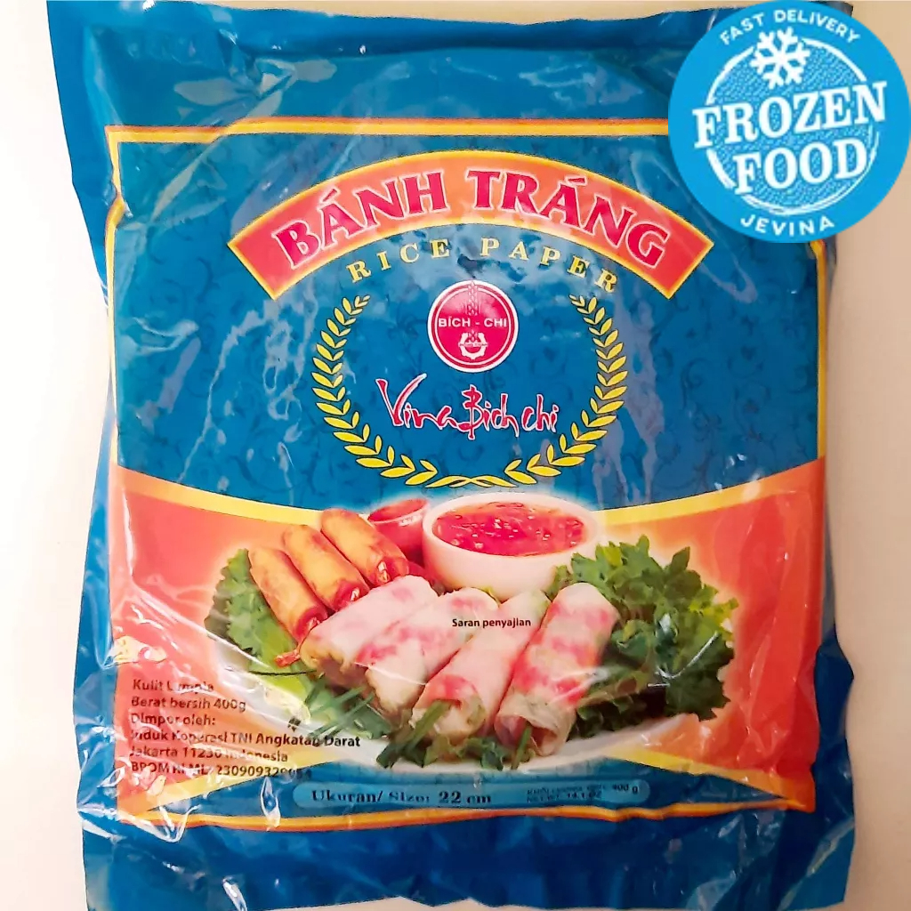 

Rice Paper Bulat Bich Chi Isi 50 400g