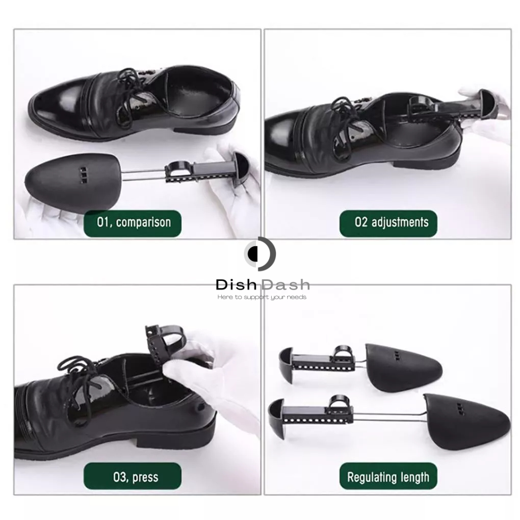 [BAYAR DI TEMPAT] 1 Pasang Shoe Tree Adjustable Menjaga Sepatu Dalam Kondisi Terbaik / Catokan Sepatu Adjustable / Shoe Saddle / Saddle Sepatu Model Baru High Quality TERMURAH