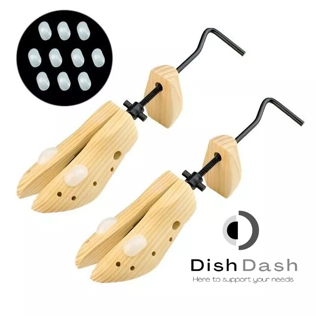 [BAYAR DI TEMPAT] 1 Pcs Shoe Stretcher Pine Wood Kayu - Agar Sepatu Awet dan Anti Bau