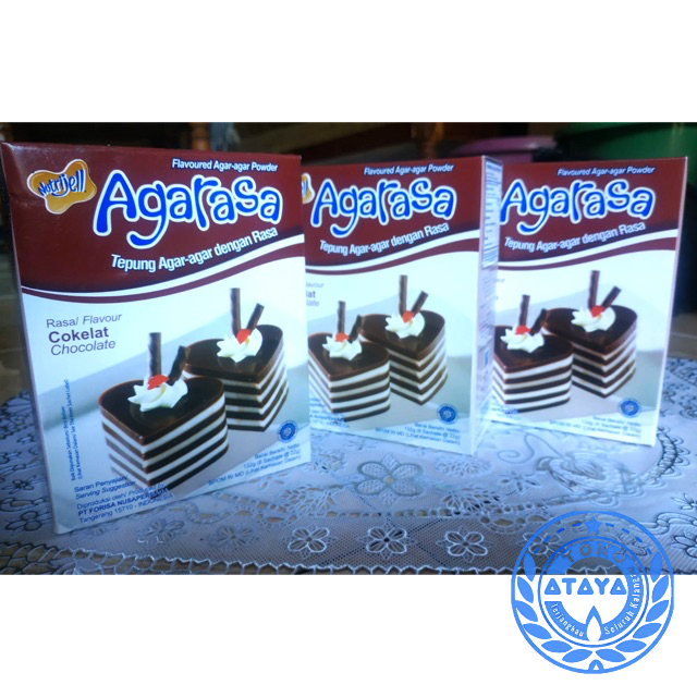 

IV AGARASA COKELAT 22gram / NUTRIJELL AGARASA COKELAT