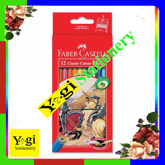 

PENSIL WARNA FABER CASTELL 12 WARNA PANJANG