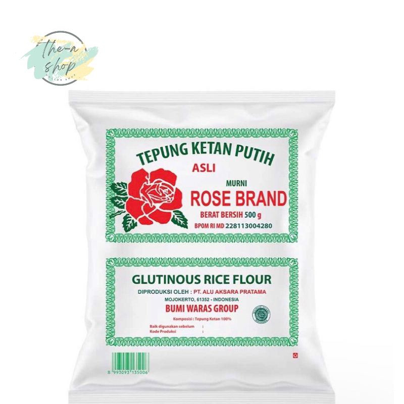 

Rose brand tepung ketan putih 500g