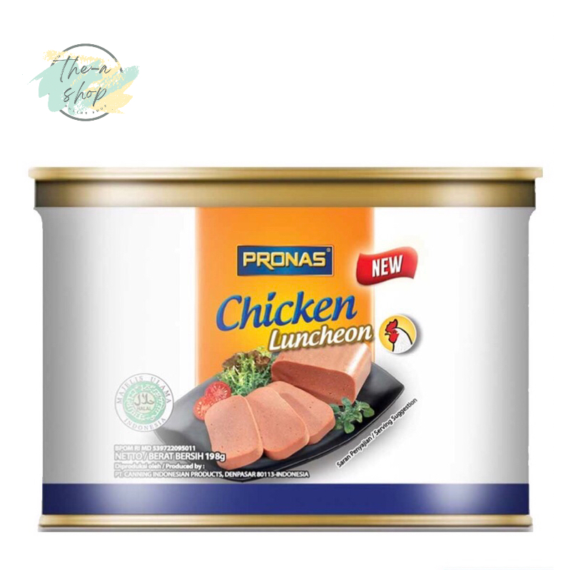 

Pronas Kornetku Luncheon Chicken beef Kornet Daging Ayam Sapi 198g