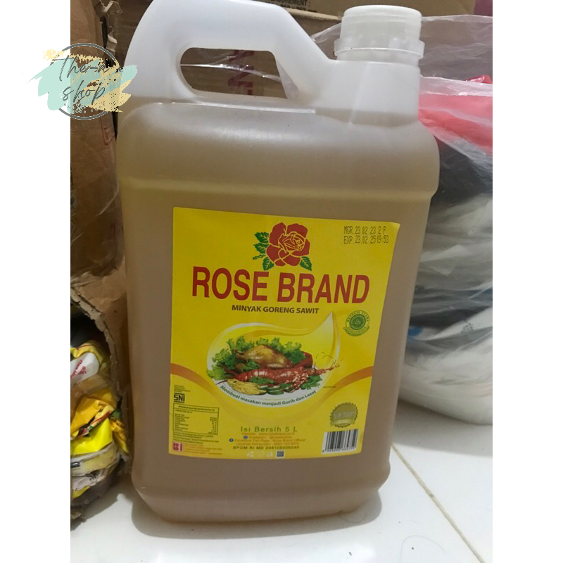 

Minyak goreng 5 liter Rose brand 5L jerigen sania