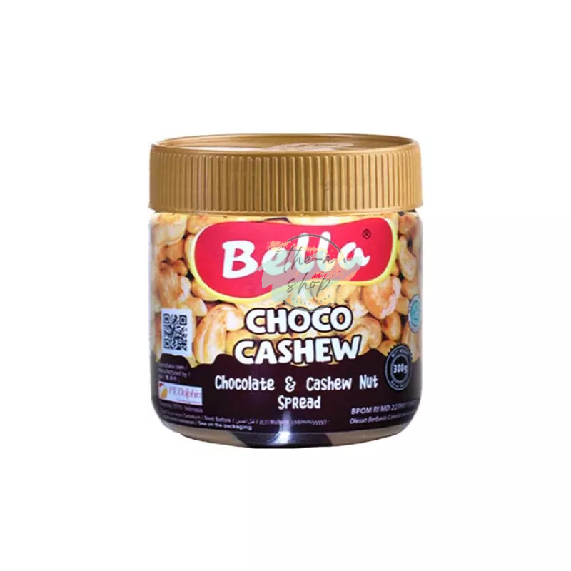 

Bella choco chasew 300g selai cokelat