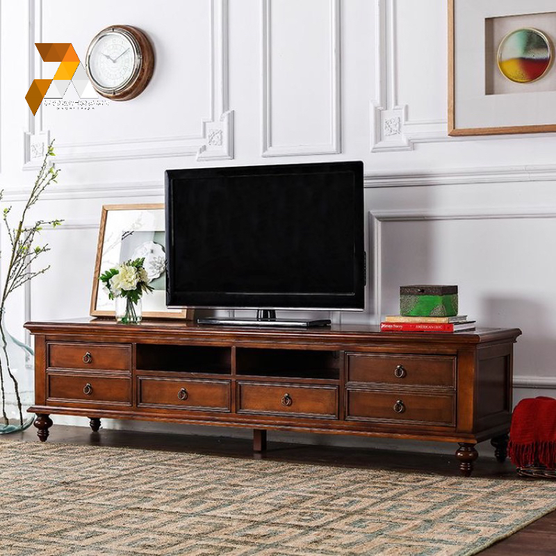 MEJA TV KLASIK MODERN KAYU JATI SOLID BUFET JATI MINIMALIS RAK TV KONSOL TV JATI