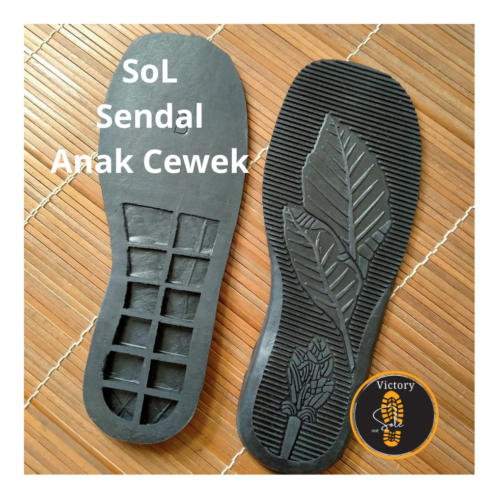sol alas bawah sepatu sandal anak perempuan - jenis sol potong