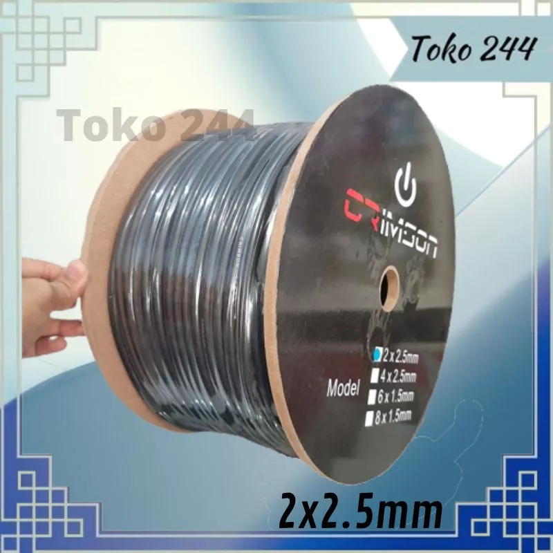 KABEL AUDIO KABEL SPEAKER 2x2.5 mm CRIMSON Kabel Tasker PERMETER