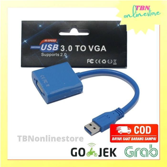 CONVERTER USB 3.0 TO VGA KONVERTER