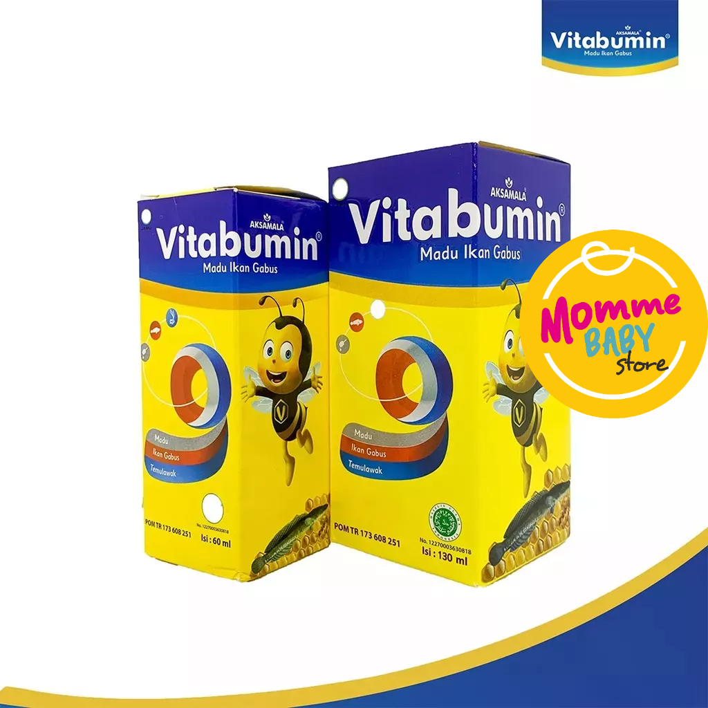 Vitabumin 60ml / 130ml Vitamin Madu Anak vitamin anak madu anak sehat Madu Gizidat Madu Vitabumin Madu Anak Sehat Paramorina