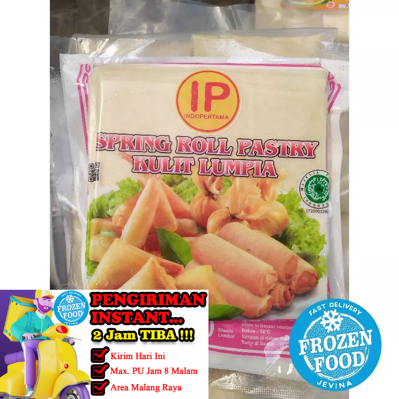 

Ip Kulit Lumpia Kecil 12.5cm Isi 50lbr