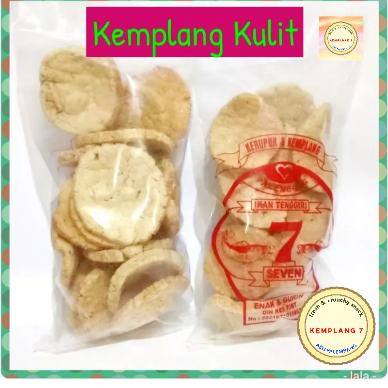

KEMPLANG KERUPUK KULIT IKAN TENGGIRI PALEMBANG
