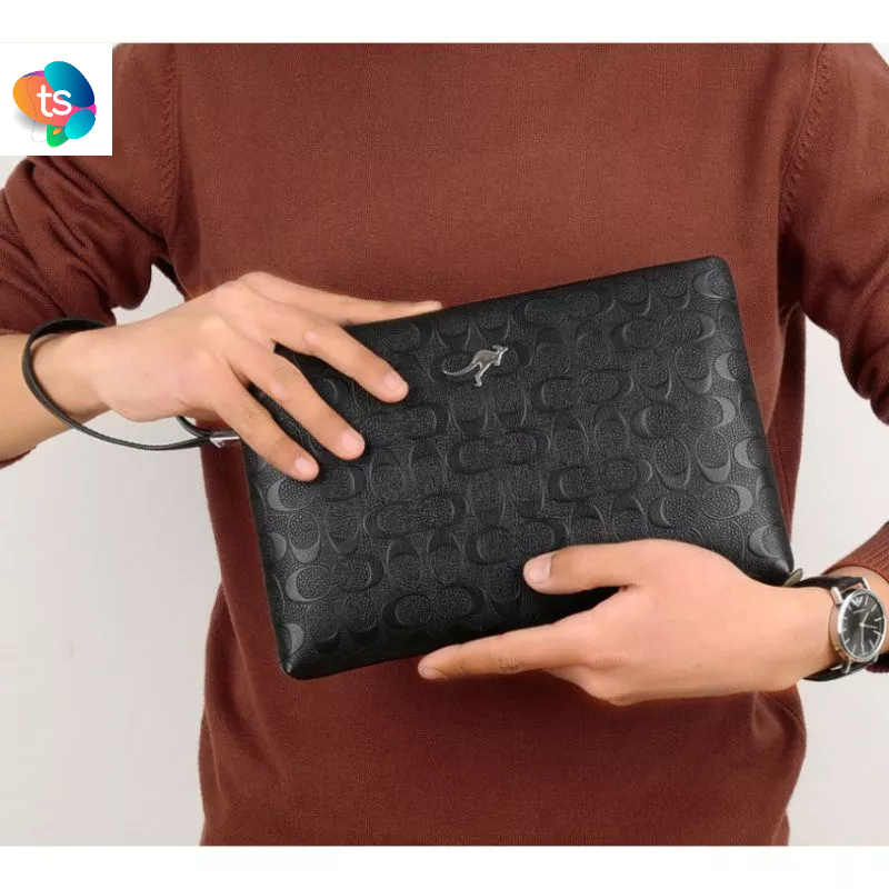 Handbag murah Dompet Clutch Jinjing Pria/Wanita Hitam