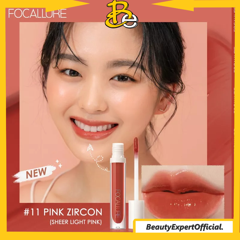 ⭐️ Beauty Expert ⭐️ FOCALLURE PLUMPMAX LIP GLOSS Shimmer Glossy Makeup - kosmetik FA153