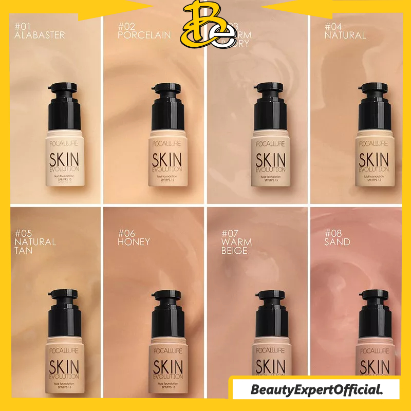 ⭐️ Beauty Expert ⭐️ FOCALLURE Full Coverage Oil-control Fluid Foundation FA30
