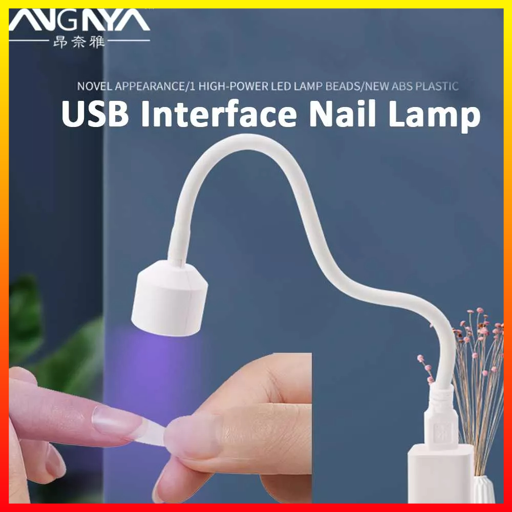 Lampu Pengering Kutek Kuku USB UV Led 6W Nail Mini Portable AVGAYA AV3 - 7CFL0BWH