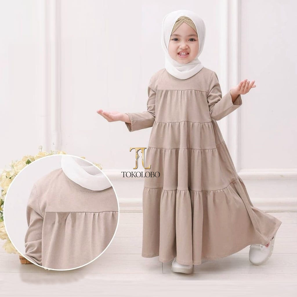 tokolobo 12.12 BIRTHDAY SALE DRESS ANAK AISYAH