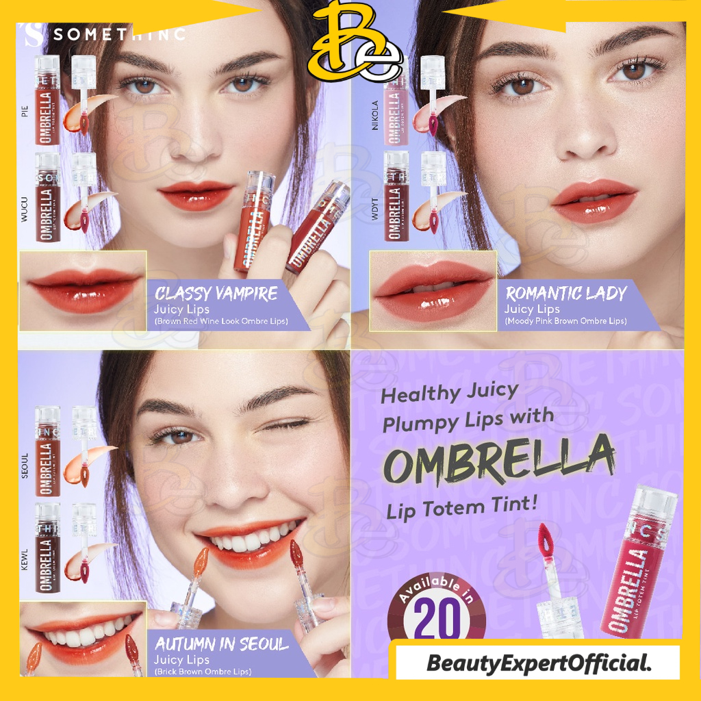 ⭐️ Beauty Expert ⭐️ SOMETHINC Lip Totem Tint OMBRELLA - Lip Tint Melembabkan Bibir