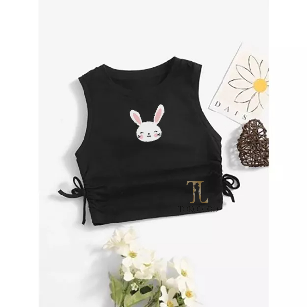 tokolobo SINGLET SERUT ANAK  BUNNIES (DTF PRINTING)