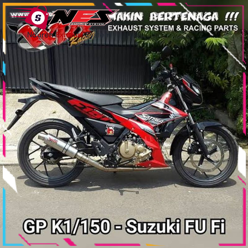 EXHAUST RAIDER-150 / WRX EXHAUST SUZUKI / BELANG-R