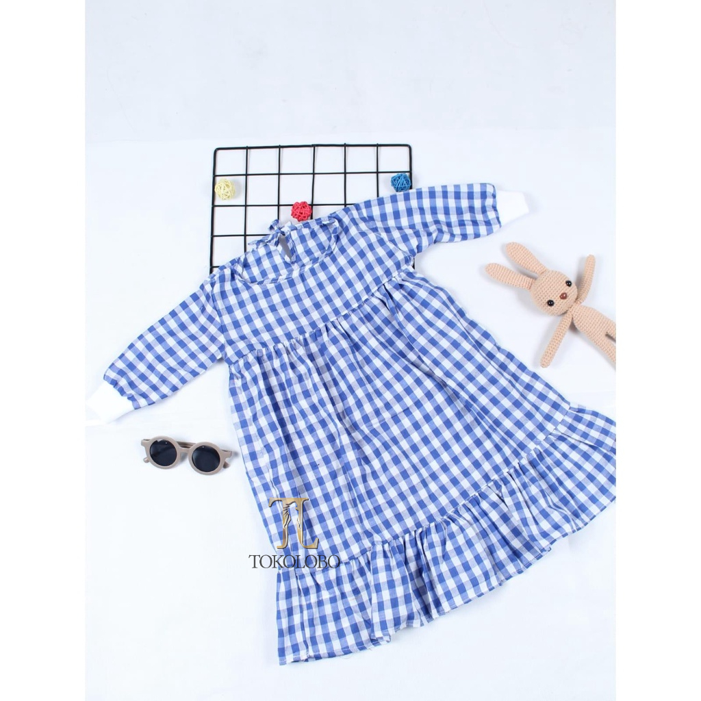 tokolobo  12.12  BIRTHDAY  Dress Anak Flanel