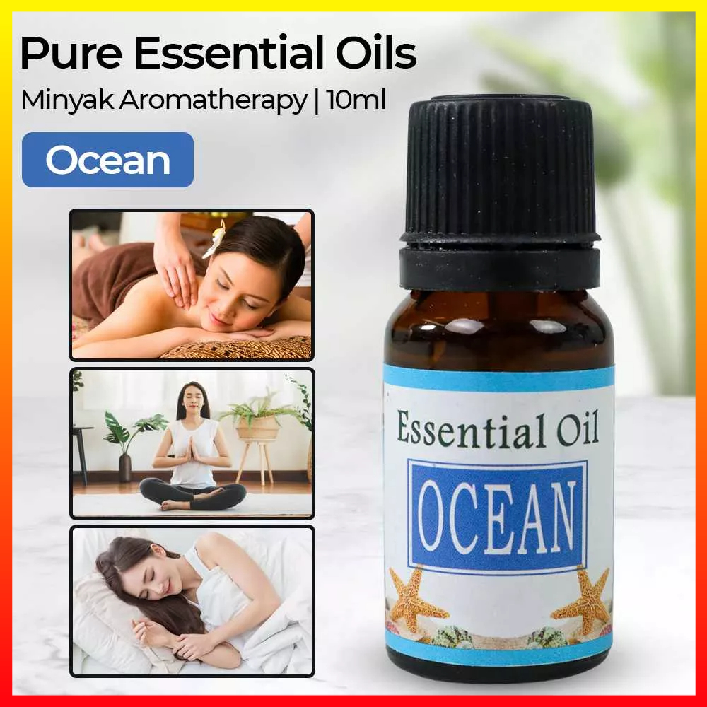 Pengharum Ruangan Pure Essential Oils 100% Minyak Esensial Murni Minyak Aromatherapy 10ml Relaksasi Diffuser OUSSIRRO EOL10 - 7RHXAGXX