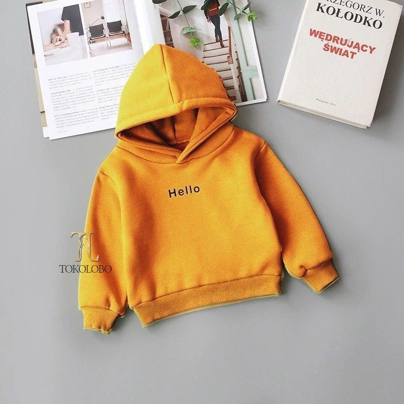 tokolobo sweater anak hello unisex