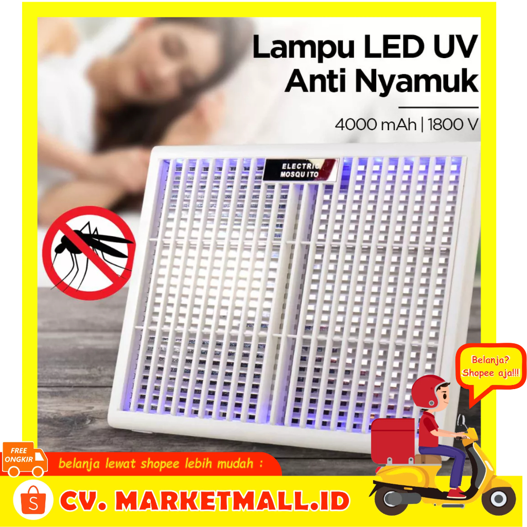 Lampu LED UV Pembunuh Perangkap Serangga Anti Nyamuk Mosquito Killer Lamp XILGARI 387 - 7CHA76WH