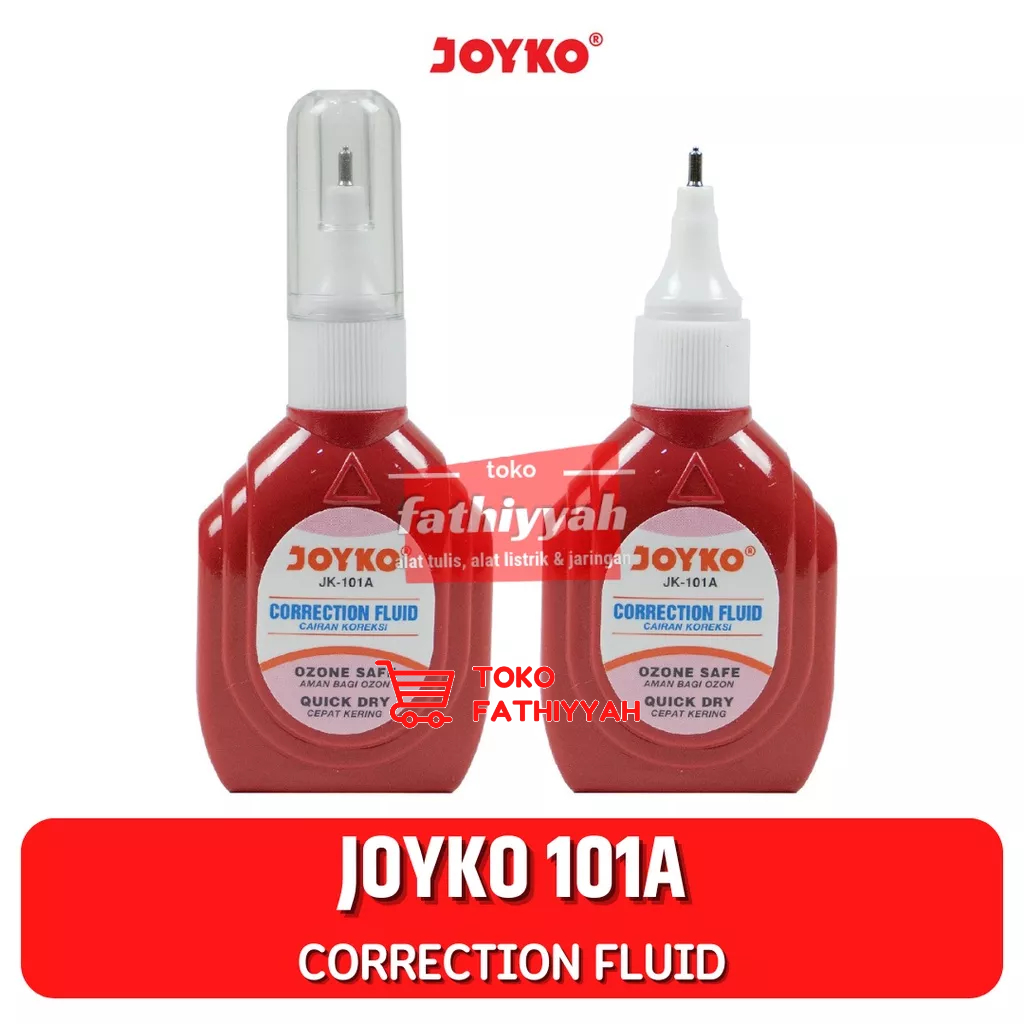 

Correction Fluid Cairan Koreksi Penghapus Cair Joyko JK-101A